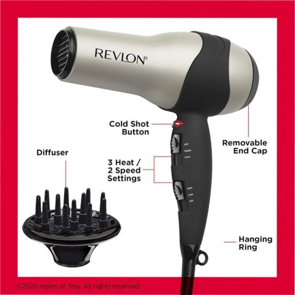 Hair Dryer with Advanced Ionic Technology, Ceramic Coating | Turbo - Picture 5 of 14
